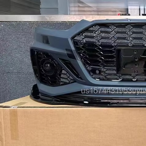 กันชนหน้า PNB รุ่นใหม่ สีดำเงา พร้อมช่องเซ็นเซอร์ช่วยจอด สำหรับ Audi A5 B9.5 S5 RS5 ปี 20-24 แบบติดตั้งง่าย รับประกัน 6 เดือน - Product Image 4