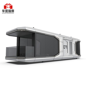 OEM Space Capsule Fabricación Travel Resort Hotel Cápsula espacial de lujo Pequeña casa móvil - Product Image 3