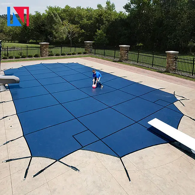 Norland Customizable Swimming Pool Safety Winter Cover PP Mesh Pool Cover