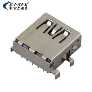 Conector USB Hembra Tipo DIP Recto 3.0 con Contactos de Aleación de Cobre y Aislante de Alta Temperatura - Product Image 2