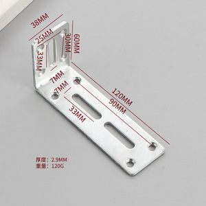 Support d'étagère réglable à 90 degrés en acier épaissi, design triangulaire, noir et blanc, style moderne et simple, facile à installer - Product Image 6