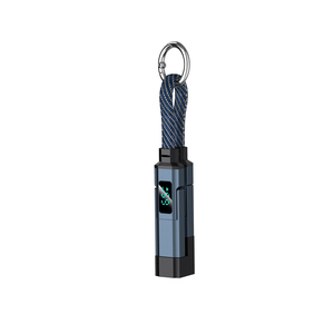 Nuevo Cable de Carga Rápida USB C 4 en 1 con Pantalla LED, Cable Trenzado Portátil de 65W 27W de 0.2M con Correa para Llavero para <span class=keywords><strong>iPhone</strong></span> - Product Image 2