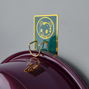 Wall Mounted Basin Rack Rectangle Punch Free Polished Finish For Bathroom <b>Kitchen</b> <b>Storage</b> - Product Image 3