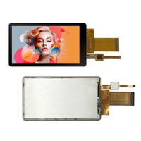 Layar LCD antarmuka CTP 480*854 RGB 4.5 inci layar LCD IPS FWVGA untuk industri