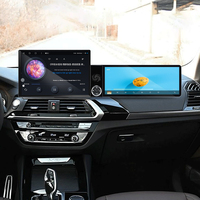Écran ZWNAV 13,1"+12,3" pour BMW X3/4 2017-2018 EVO Android 15 CarPlay sans fil DSP GPS Autoradio Stéréo 4G WiFi 360 OEM