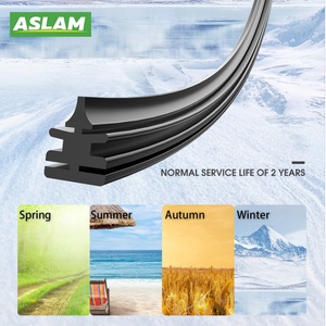 ใบปัดน้ำฝนรถยนต์แบบไร้โครงยางฟูโคกุคุณภาพสูงจากโรงงาน ASLAM ขายส่งจากญี่ปุ่น - Product Image 3
