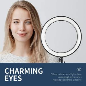 Anillo <span class=keywords><strong>de</strong></span> <span class=keywords><strong>Luz</strong></span> LED <span class=keywords><strong>NEEWER</strong></span> RP20-B <span class=keywords><strong>de</strong></span> 20 Pulgadas con Soporte y Soporte para Teléfono para Youtube, TikTok - Product Image 6