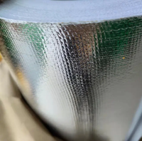 Ruban adhésif en fibre de verre et feuille d'aluminium haute résistance, isolant thermique, résistant à la chaleur, imperméable, pour l'étanchéité des tuyaux CVC, découpé sur mesure