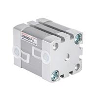 Cylindre pneumatique à double effet ADN, type Festos, cylindre compact, corps en aluminium