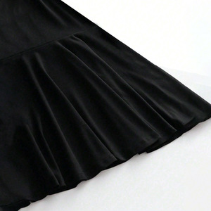 Robe courte taille haute pour <span class=keywords><strong>femme</strong></span> Mode Pure Desire Style <span class=keywords><strong>Décolleté</strong></span> sans bretelles - Product Image 5