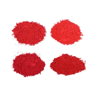 Hoge Temperatuur Verwerking Inclusie Rood Pigment Glazuur Keramische Poeder