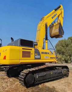 Komatsu รถขุดไฮดรอลิกตีนตะขาบมือสองขนาด45ตันเครื่องยนต์ญี่ปุ่น90% ประหยัดน้ำมัน90% กระปุกเกียร์ดั้งเดิม - Product Image 5