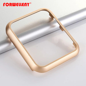 Galvanoplastia marco de la PC de la cubierta del caso para <span class=keywords><strong>Apple</strong></span> <span class=keywords><strong>Watch</strong></span> banda series1 2,3 42mm 38mm iwatch - Product Image 3