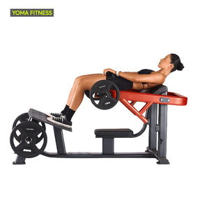 Alat Fitness Gym untuk Latihan <span class=keywords><strong>Hip</strong></span> Thrust, Penguatan Otot Gluteus dan Kaki, Mesin Beban Plat, Set Lengkap di Guangzhou, Tiongkok - Product Image 1
