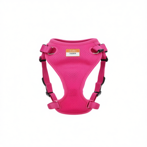 Single Pet Harness with <b>Chest</b> and Back Attachment Plain Color - Product Image 1