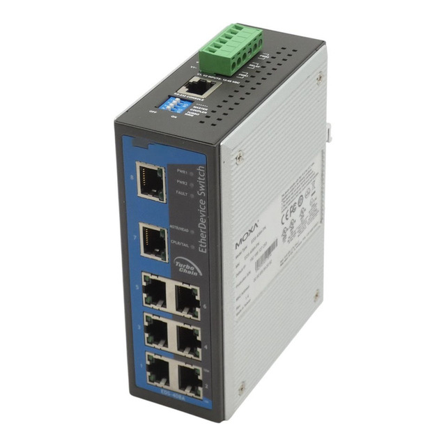 PLC MOXA EDS-408A-PN EDS408APN 1201408100021 Rev. 1.4 EtherDevice Switch -used- Bulk Supply