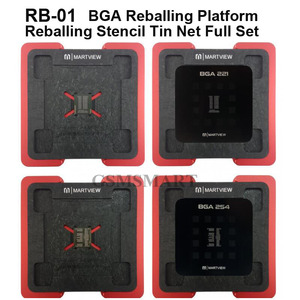 มาร์ทวิว RB-01 แผ่นลายฉลุ BGA, บอร์ดวางตำแหน่งน้ำยาบัดกรีสำหรับซ่อมชิปโทรศัพท์ K344 - Product Image 5