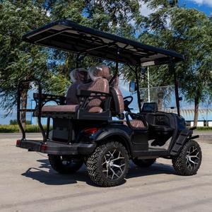Voiturette de golf électrique <span class=keywords><strong>3</strong></span>-4 places, style luxueux, pour sites touristiques - Product Image 4