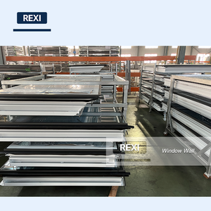 Muro Cortina <span class=keywords><strong>de</strong></span> Vidrio <span class=keywords><strong>de</strong></span> Aleación <span class=keywords><strong>de</strong></span> Aluminio Moderno <span class=keywords><strong>de</strong></span> Primera Calidad con Rotura <span class=keywords><strong>de</strong></span> Puente Térmico y Doble Acristalamiento, <span class=keywords><strong>Fachada</strong></span> Impermeable - Product Image 6