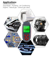Manomètre numérique de haute précision Huazhong TC-168A ABS, fourni par l'usine, pour la mesure de pression différentielle de gaz HVAC