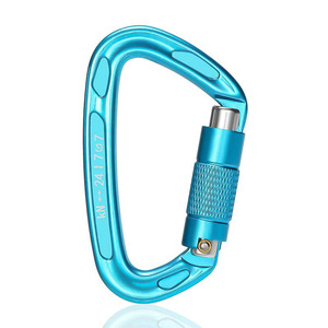 24KN Heavy Duty for Climbing Custom Shaped Carabiner Wholesale Aluminum Carabiner