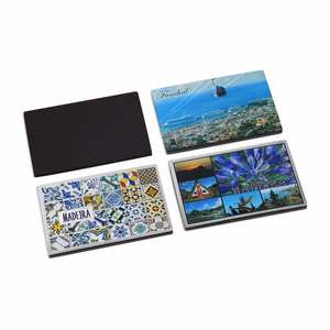 Aimant de réfrigérateur souvenir, articles cadeaux, design personnalisé, Portugal, Madeira, Funchal, plaque décorative, aimant de réfrigérateur avec les villes - Product Image 3