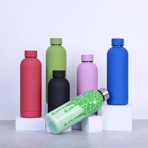 Botellas térmicas personalizadas 500ml 750ml botella de agua aislada mantener hora caliente frío botella de agua deportiva de acero inoxidable - Product Image 1