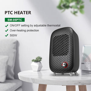 Cerámica Oficina Watt portátil Heatercopy 500 espacio Personal ventilador de escritorio pequeño eléctrico Mini habitación hogar Ptc calor - Product Image 2