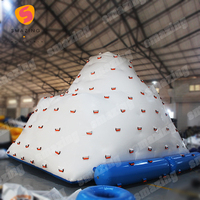 Icebergs gonflables en pvc pour enfants et adultes, jouets, jeux gonflables, mur d'escalade avec toboggan gonflable