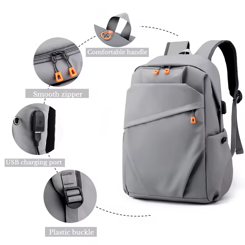 Custom Logo Waterproof Business Laptop Backpack - Image 3