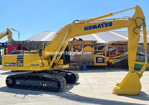 Excavadora Komatsu PC210 de Marca Japonesa en Venta, Fabricada en Japón, Komatsu Pc 210 Pc 220 Pc210-7 - Product Image 4