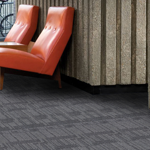 Nouveau design Carreau de sol à emboîtement respectueux de l'environnement 50x50 PP Carreaux de moquette de bureau en nylon à Guangzhou - Product Image 1