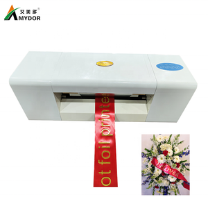360A Industria funeraria Guirnalda Cesta de flores Cinta Digital Estampado en caliente Máquina de impresora - Product Image 4