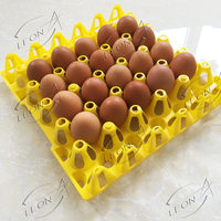 88 Plateaux à œufs écologiques en plastique pour incubateur de poulets et cailles, capacité 30 œufs, fabriqués pour la vente au Pakistan