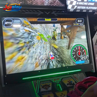Promotion : Simulateur de course de moto avec écran 42 pouces, machine de jeu d'arcade à monnayeur