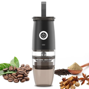 เครื่องบดกาแฟ 2 in 1 แบบพกพา ไร้สาย ใช้ไฟฟ้าและแบบมือหมุน โรงงานผลิต OEM - Product Image 5