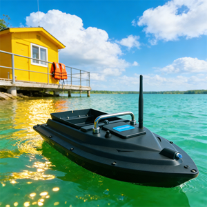 Perahu Umpan Remote Control Ukuran Besar Buatan Pabrik, Pengait Umpan Besar, Pengiriman Umpan Jarak Jauh, Tugas Berat untuk Memancing di Laut dan Danau - Product Image 1