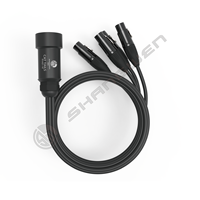 Convertisseur réseau 4 canaux 3 broches XLR femelle mâle connecteurs vers Cat5 Cat6 DMX RJ45 DMX512 câble Audio serpent