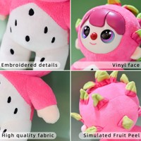 Peluche de collection personnalisée de créateur, personnage Dragon Fruit, poupée en vinyle, boîte mystère surprise