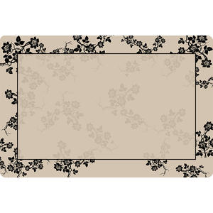Alfombra de Baño Rectangular de Cuero con Diseño Floral, Absorbente de Tierra de Diatomeas, Antideslizante, para Baño, Inodoro y Entrada - Product Image 4