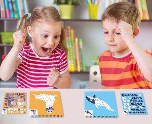 Regalos de Cumpleaños para Niñas y Niños de 4 a 10 Años, Creativos y Divertidos, 7 Imágenes de Dinosaurios y Animales, Pintura por Números - Product Image 2