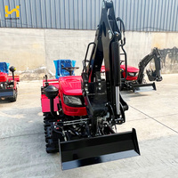 Traktor Mini Kompak Pertanian Kebun Rumah Kaca Multifungsi Peralatan Profesional