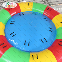Jouets océan usine personnalisée pas cher sports nautiques jeux eau remorquage gonflable disco ufo bateau