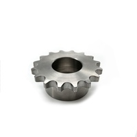 Ensemble de pignons en acier au carbone usinés CNC de haute précision pour applications de motocyclettes