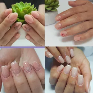 KODIES <span class=keywords><strong>vernis</strong></span> <span class=keywords><strong>semi</strong></span>-<span class=keywords><strong>permanent</strong></span> UV/<span class=keywords><strong>LED</strong></span> <span class=keywords><strong>pour</strong></span> manucure et salon d'art des ongles gel structure beige ivoire base en caoutchouc <span class=keywords><strong>vernis</strong></span> à gel couleur naturelle - Product Image 5