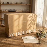Boîtes d'expédition en carton ondulé personnalisées avec bandes de déchirement, boîtes d'expédition haute résistance, boîtes d'emballage pliables pour le commerce électronique