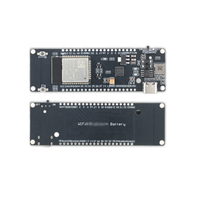 Alat Pengembangan WEMOS WiFi BT Battery ESP32, Baterai ESP32, ESP8266, Papan Pengembangan ESP32 Tipe-C