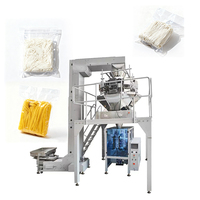 Machine d'emballage sous vide verticale grande vitesse avec pesage et scellage automatiques pour pâtes, nouilles et snacks
