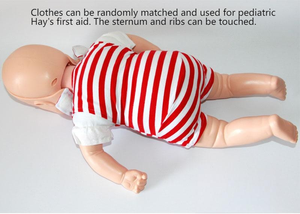 의료 교육 모델 신생아 심폐소생술 훈련 Manikin, 소아 응급 처치를위한 현실적인 신생아 소생 시뮬레이터 - Product Image 3