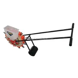 Factory outlet no till seeder hand push rotary drum precision easy operate corn wheat vegetable rotary disc seeder